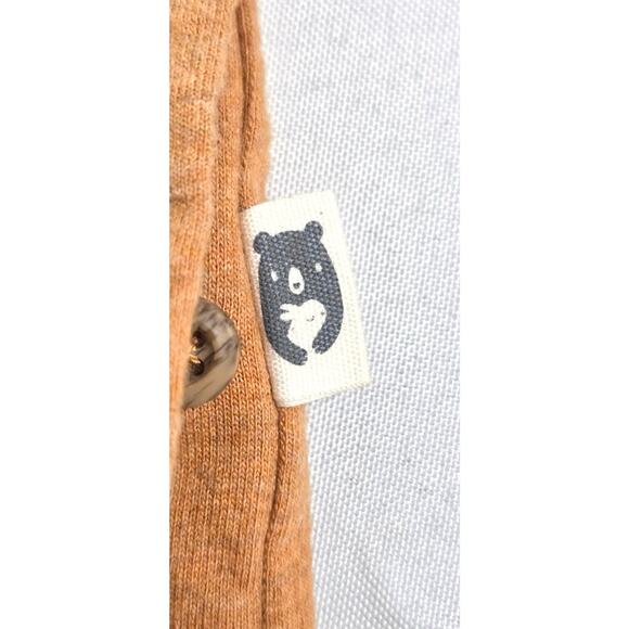 Rabbit +Bear pumpkin sweatshirt. Size 6-9 months. - Picture 5 of 8